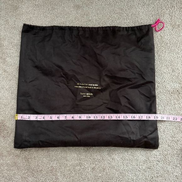 Like New Kate Spade Cherry Red Leather Satchel/Tote Purse/Pocketbook - Picture 14 of 15